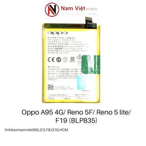 Pin Oppo A95 - 4G, Reno 5, Reno 5 lite, F19 pro (BLP835) .