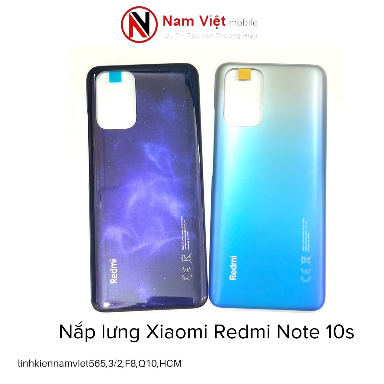 Nắp lưng Xiaomi Redmi Note 10s