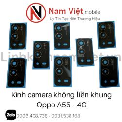 Kính camera không liền khung Oppo A55 - 4G_linhkiennamviet.vn