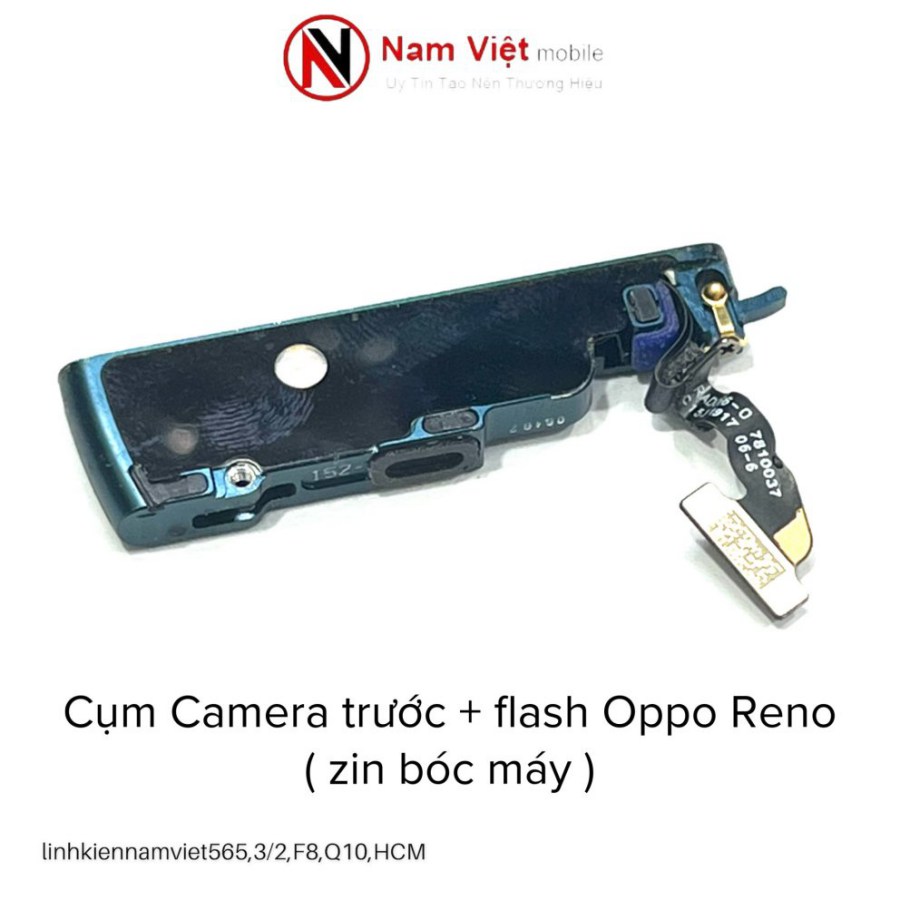 Cụm camera trước + flash Oppo Reno