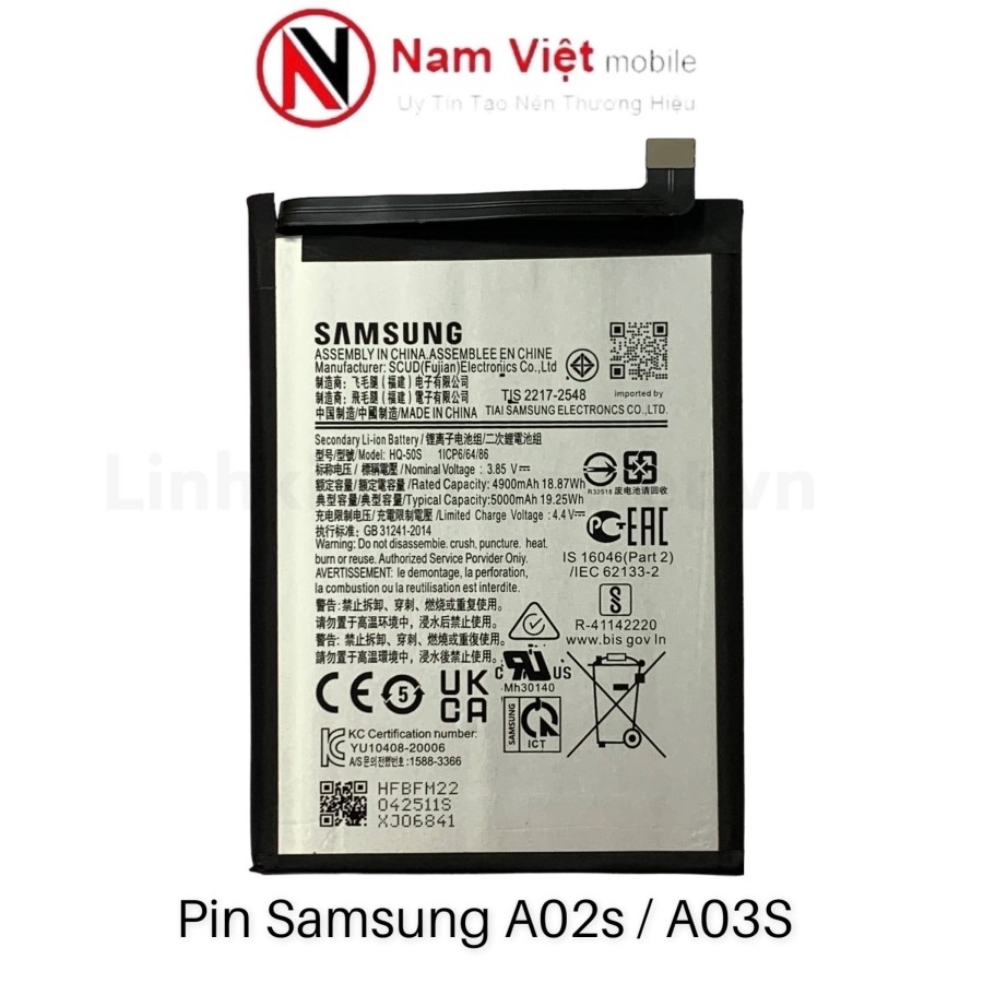 Pin Samsung A02s - A03s_iphonenamviet.vn