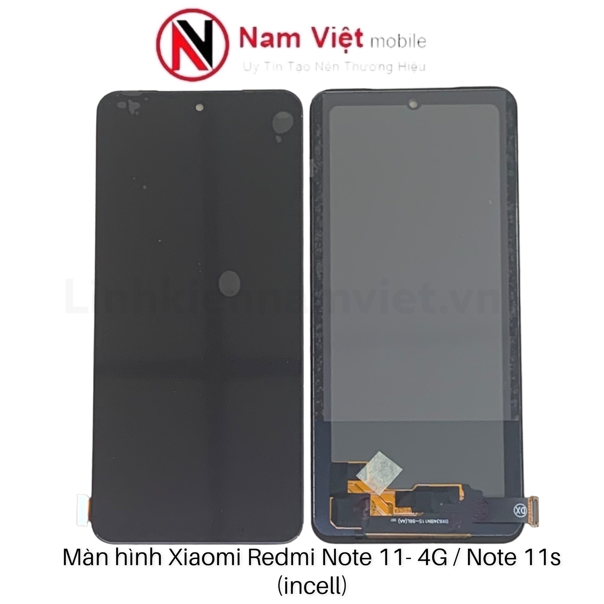 Màn hình Xiaomi Redmi Note 11 - 4G / Note 11s - 4G (Incell) đen
