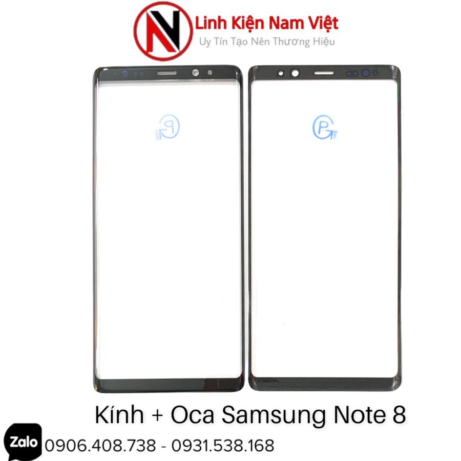 Kính + Oca Samsung Note 8