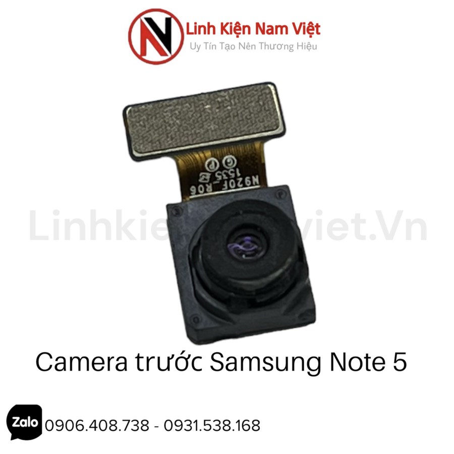 camera trước Samsung Note 5 chính hãng