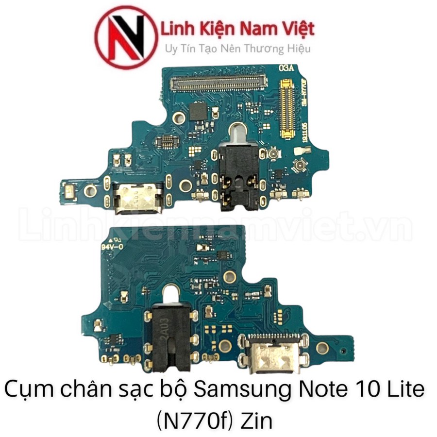 Cụm chân sạc bộ Samsung Note 10 Lite (SM-N770F) Zin_iphonenamviet