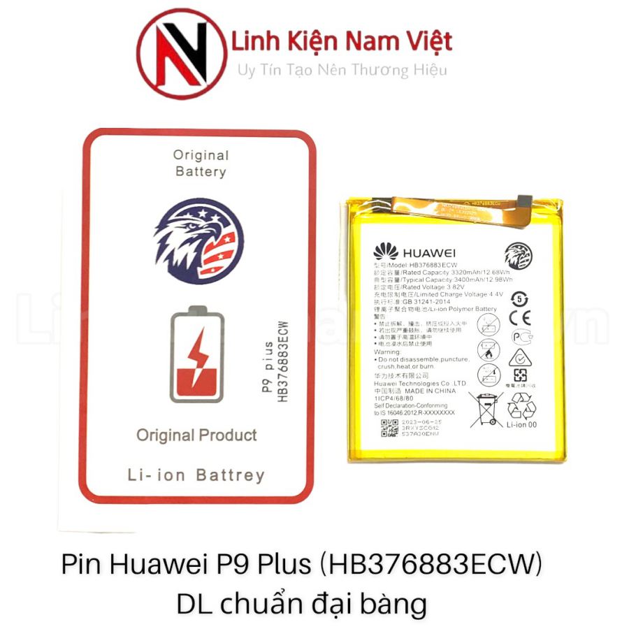 Pin Huawei P9 Plus_linhkiennamviet
