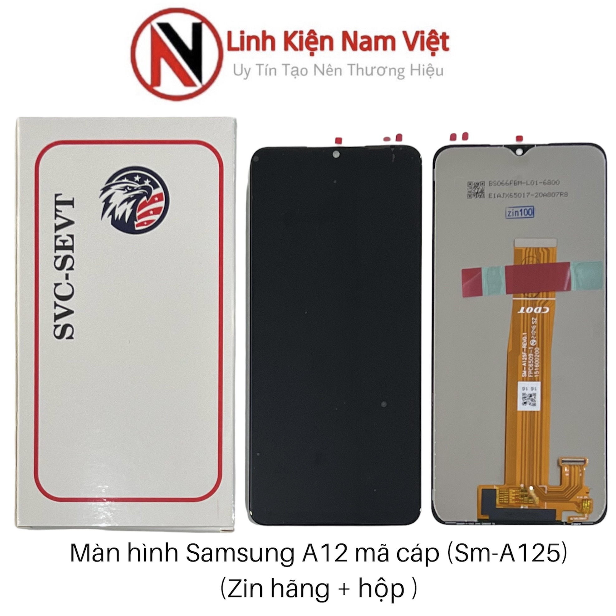Màn hình Samsung A12 / A32 - 5G / Mã A125F (Zin) Hãng + hộp